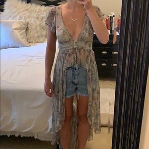 Urban Outfitters Kimchi Blue High-Low Top